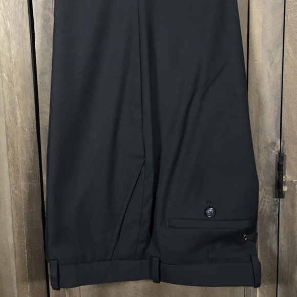 Perry Ellis City Fit Suit (pant), Black, 34W/32L - Picture 1 of 5
